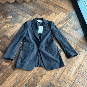 Isabel Benenato made in Italy Kindred 80% cotton 20% linen size 6(40) jacket